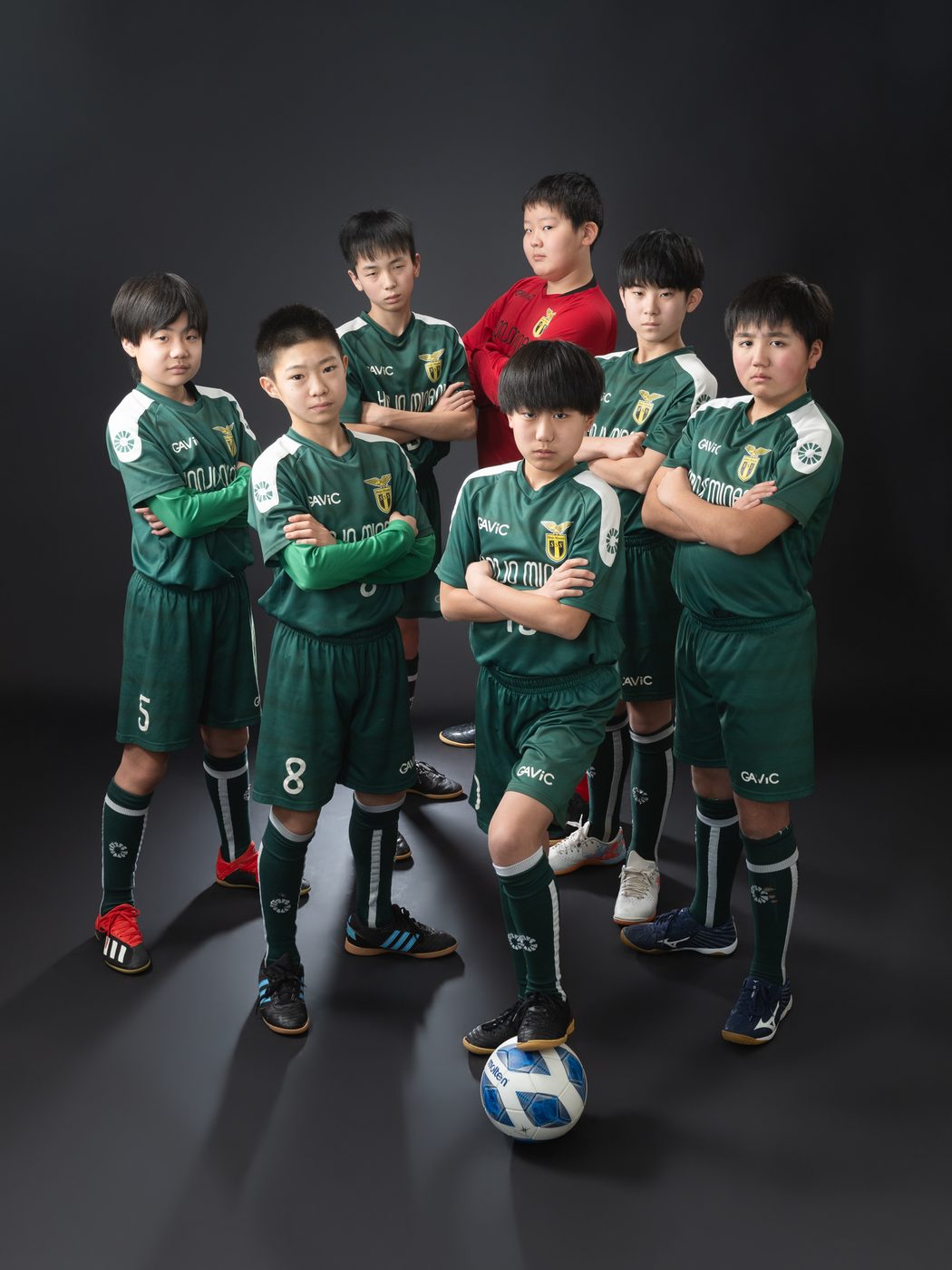 サッカーチームのグループ写真